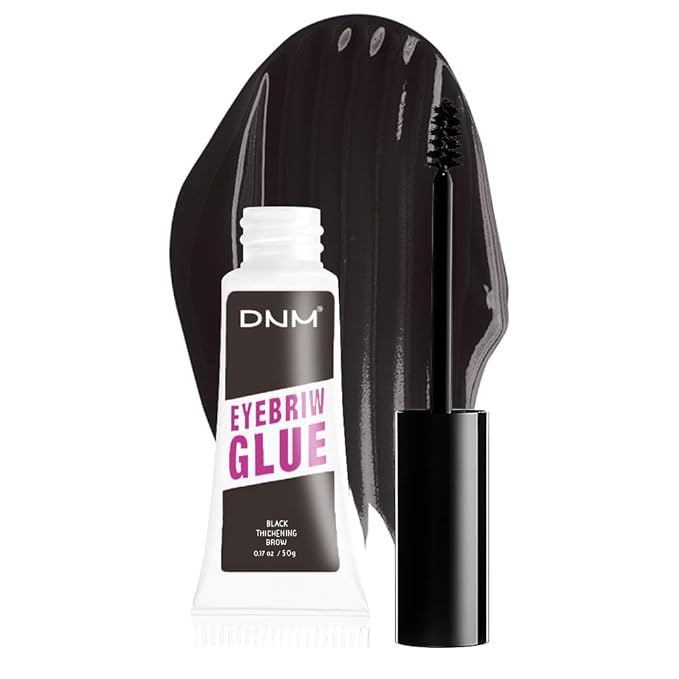Kaely PROFESSIONAL MAKEUP Brow Glue, Tinted Eyebrow Gel, Eyebrow Mascara Waterproof, gel para cejas a prueba de agua, Eye Brow Fast Sculpt, Vegan & Cruelty-Free, 1Pcs-05 Black