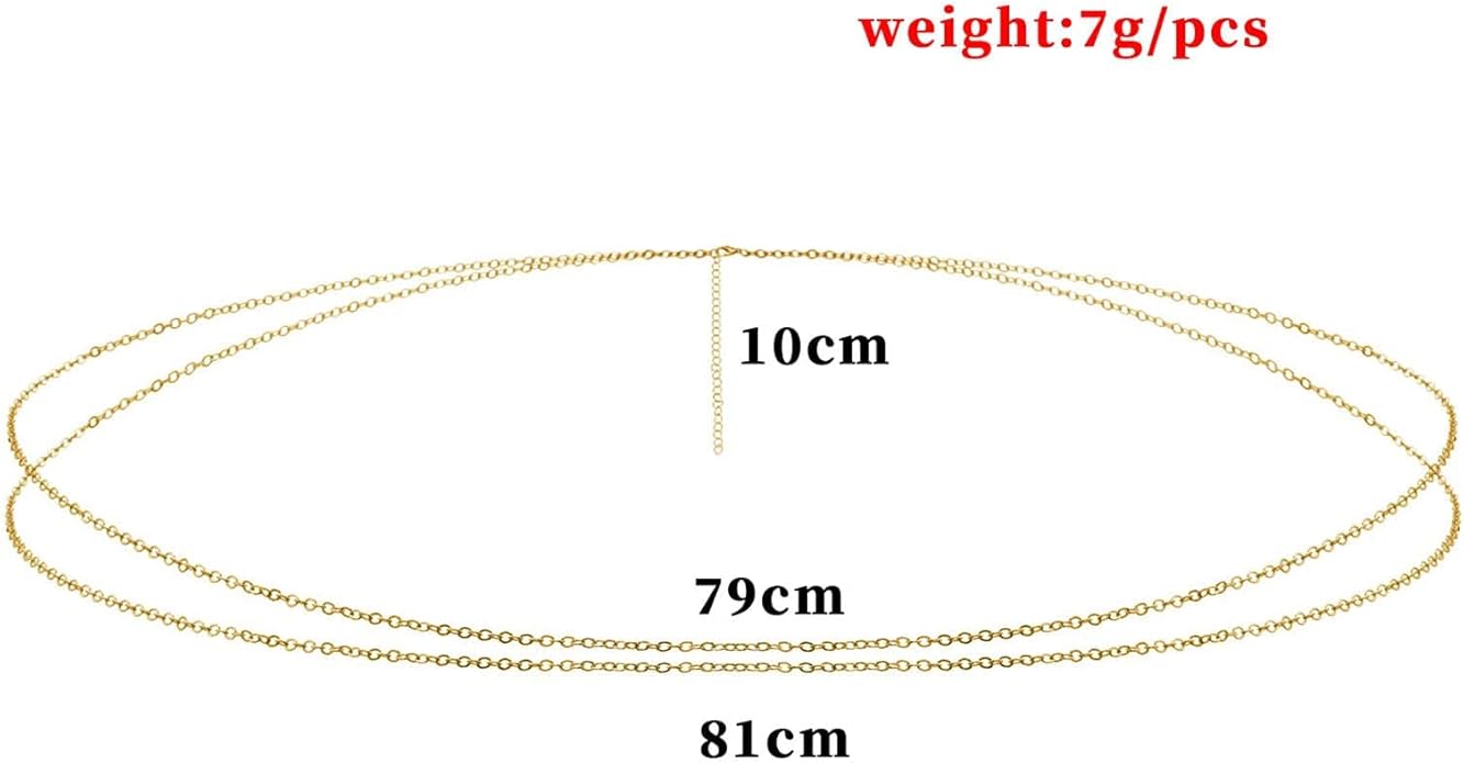 Boho Waist Chain Gold Belly Body