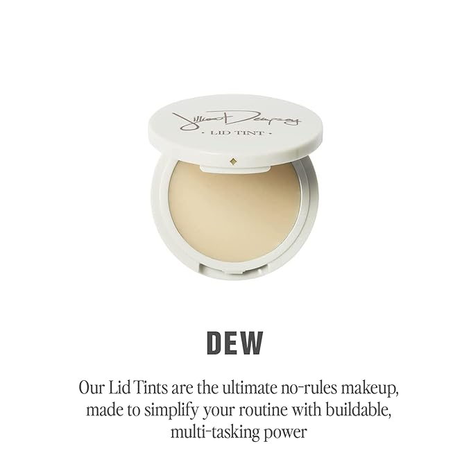 Jillian Dempsey Lid Tint: Satin Cream Eyeshadow I Easy Application for a Natural Shimmer or a Layered Matte Finish I Dew