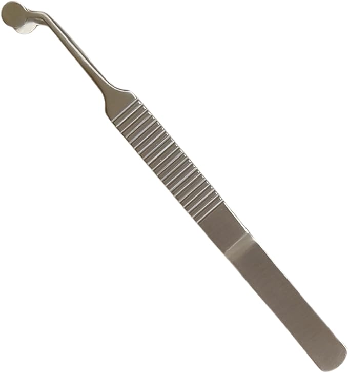 Titanium and Glass Eyelid Massage Tweezers Set, Sterile Meibomian Gland Expressor Dry Eye Relief Eyelid Gland Care sterile Cleaning Kit Eye Stye Treatment Chalazion Remover Meibomian Gland Forceps