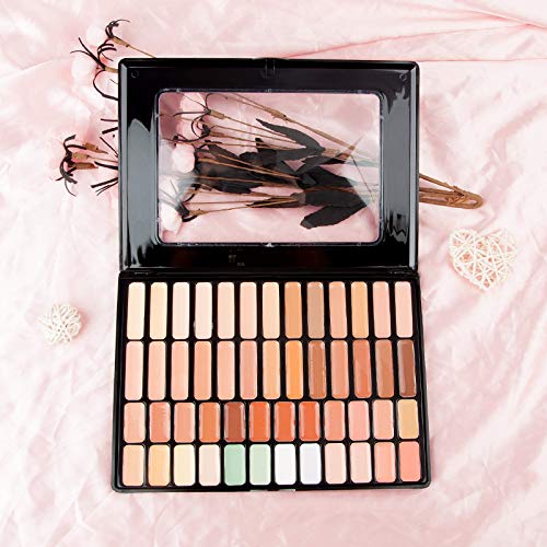 VERONNI Concealer Palette 50 Color Professional Cream Contour