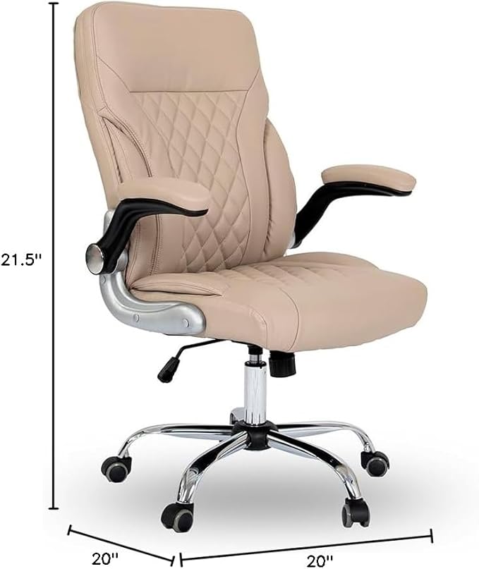 T-Spa Manicure Chair Eco-2 for Professional Beauty Salon Nail Shop Spa (Khaki, Customer Chair)