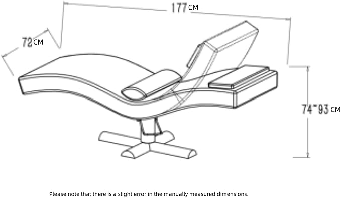 TATARTIST Curved Lash Bed Eyelash Extension Table High Density Sponge Comfortable Beauty Salon Treatment Table with Adjustable Backrest and Legrest (Light Khaki + Salon Stool)