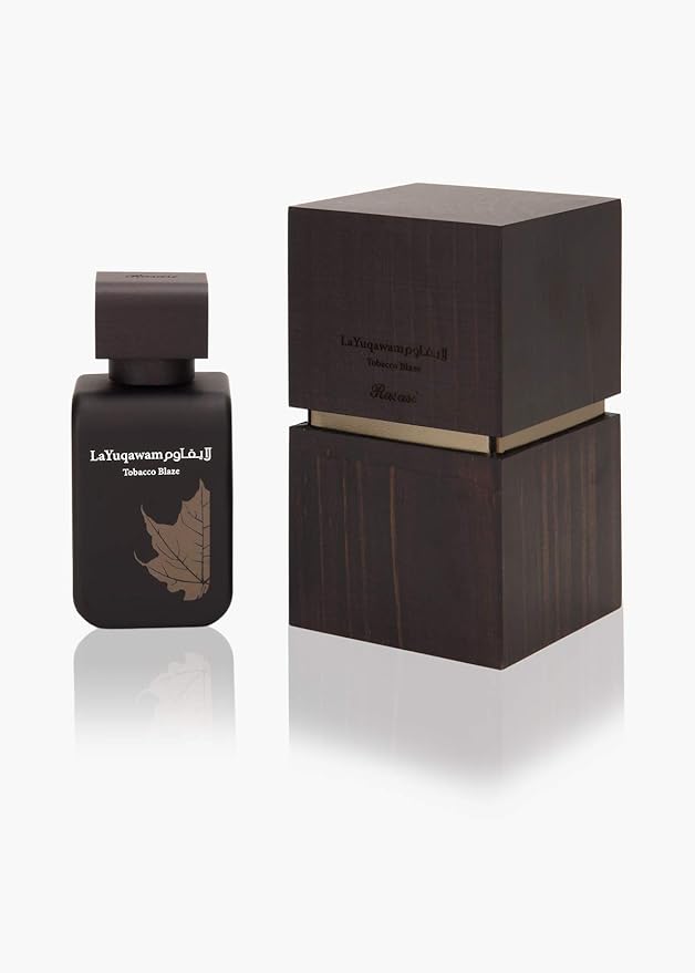 Rasasi La Yuqawam Tabacco Blaze - Eau de Parfum 75ML (2.5 Oz) Arabian Perfume for Men, An Exceptional Pick in Men Perfumes, Featuring Strong Long-Lasting Fragrance For Memorable Events