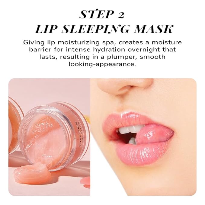 ANAIRUI Lip Mask Set, Lip Exfoliator Lips