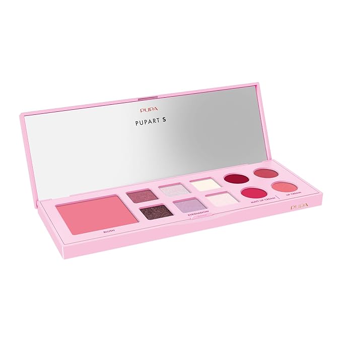 Pupa Milano Pupart S Makeup Palette, 002 Pink, 4 oz