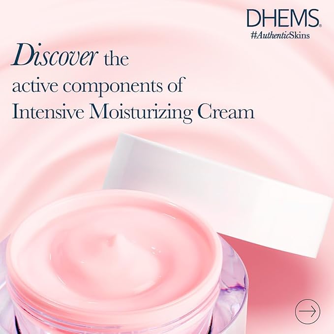 Intensive Moisturizing Cream with Hyaluronic Acid, Antioxidant & Reduce Wrinkles 1.69 Ounces