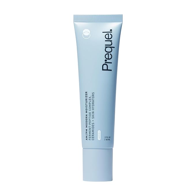 Prequel Skin AM/PM Modern Moisturizer – Hydrating Face Cream with Peptides, Ceramides & Glycerin for Dry, Sensitive, or Combination Skin – Non-Greasy Moisturizer for Barrier Support