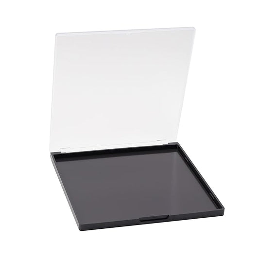 AJLTPA Magnetic Makeup Palette with Frosted Clear Top,