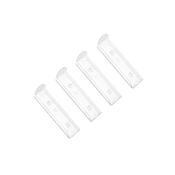 Tweezerman Facial Razor Replacement Blades, 4 Count (Pack of 1)