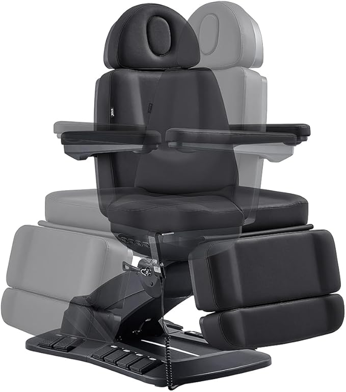 Dir Beauty Spa Medical Treatment Chair 4 Motor Electrical Facial Medical Spa Tables with Rotating Seat Aurora