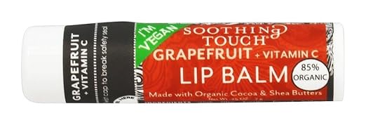 Soothing Touch Grape Fruit Lip Balm, 0.25 Ounce - 12 per case.12