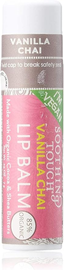 SOOTHING TOUCH LIP BALM,VEGAN,VANL CHAI, 25 OZ
