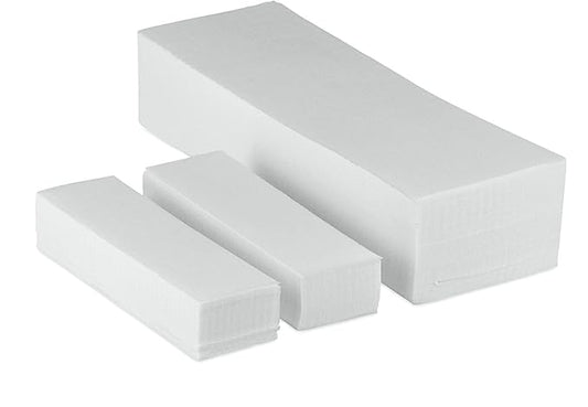 Non Woven Body and Facial Wax Strips Multi Size Pack (100)