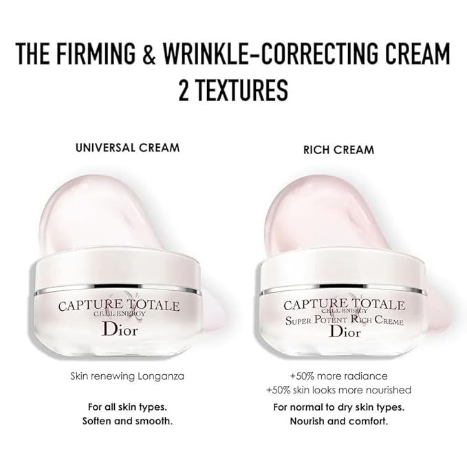 Dior Capture Totale C.E.L.L. Energy Firming & Wrinkle-Correcting Cream, 1.7 Ounce