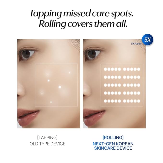 CELORABY Potension Penta-Shot Glass Skin Glow Booster | 5-in-1 Korean Face Device for Pore Minimizing, Black Head Care, Pore Strips Nose, Enhanced Absorption & Needle-Free Treatment at Home