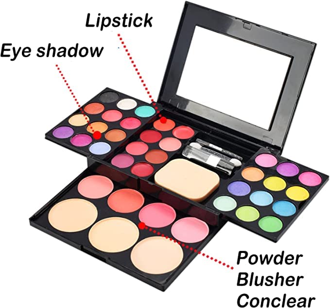 Eyeshadow Makeup Set,39 Colors Combination