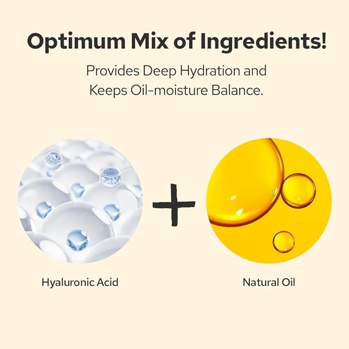 Here-Oh My First Serum, Hydrating Facial Serum with Hyaluronic Acid | Bubble Texture for Barrier Support & Glow | Korean Care for Dry & Sensitive Types (15.22 fl oz,Refill)