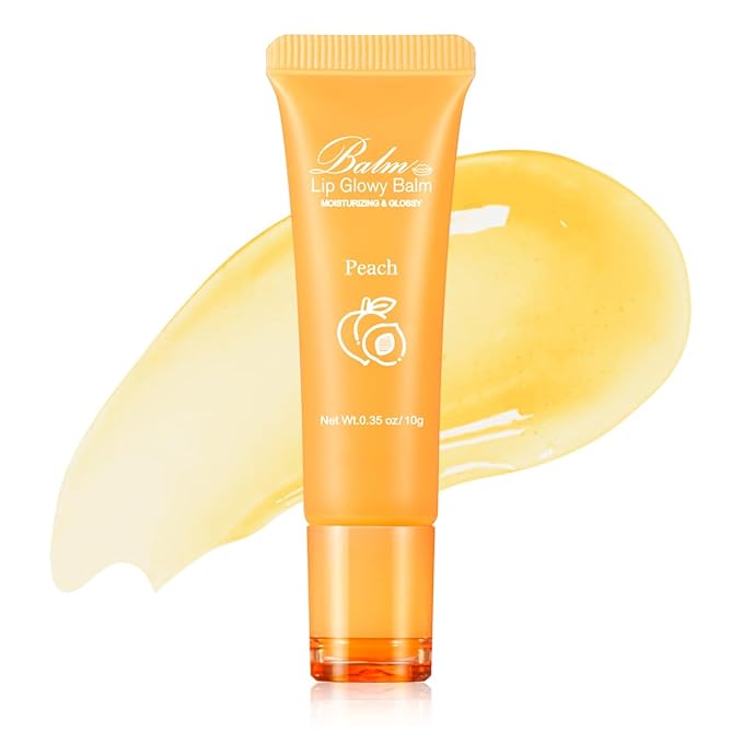 GECOMO Lip Glowy Balm, Moisturizing Lip 0.35oz