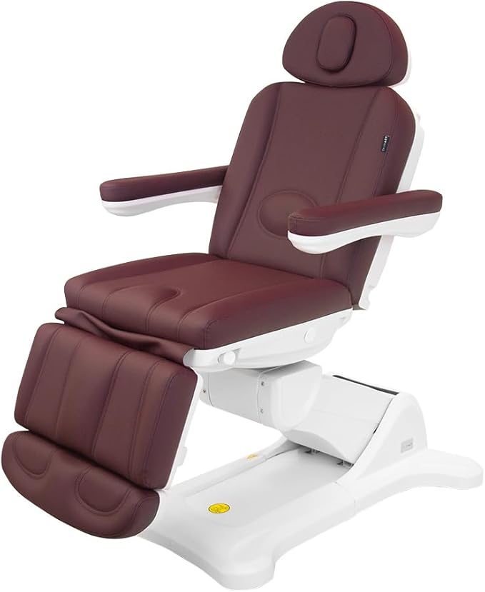 SKINACT Malibu Electric Medical Spa Treatment Table (Wine)
