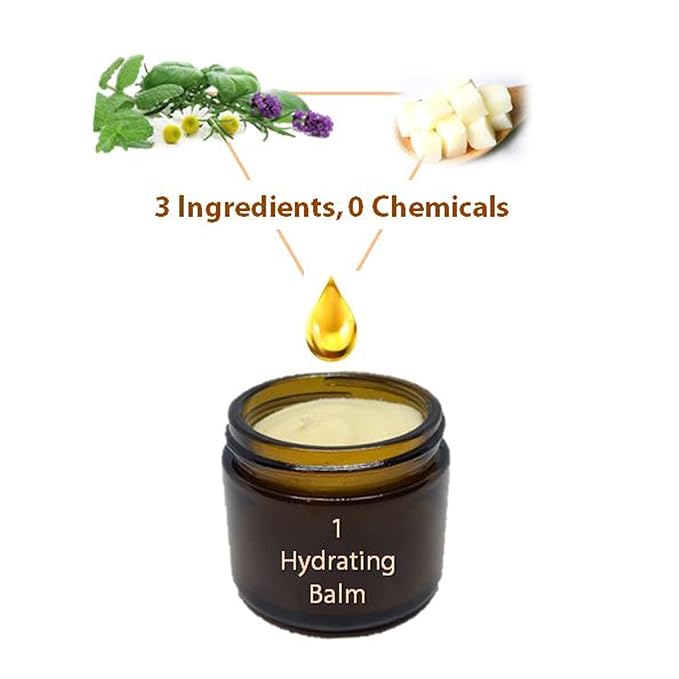 Vintage Tradition Beef Tallow All Purpose Balm - Healing, Hydrating Warm Ginger Skin Care Salve Replaces Body Lotion, Hand Cream, More - Essential Oil, Olive Oil, and Grass-Fed Tallow, 2 fl. oz.