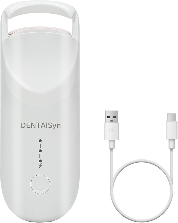 Heated Eyelash Curler - Electric Eyelash Curler with Heat Sensitive Silicone Pad, Type-C Rechargeable Mini Lash Curler, 10s Fast Heating 24hrs Long Lasting Lash Lift to Style Natural Eyelashes