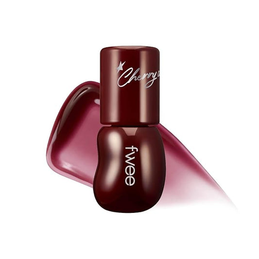 fwee 3D Voluming Gloss 70% (Rich) | High Shine, Non-Sticky Lip Gloss for Makeup | Long-Lasting, Moisturizing Gel Formula – Cherry Cola 70% | 30% & 70% Pigment Options | 5.3g
