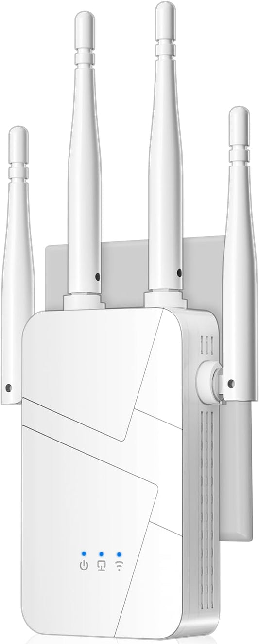2026 WiFi Extender, 15888 sq.ft Internet Extender WiFi Booster, Long Range Wireless Repeater Signal Amplifier for Home, Mesh Wi-Fi 99% Faster | Broader Than Ever, Support 55+ Devices, 1-Tap Setup