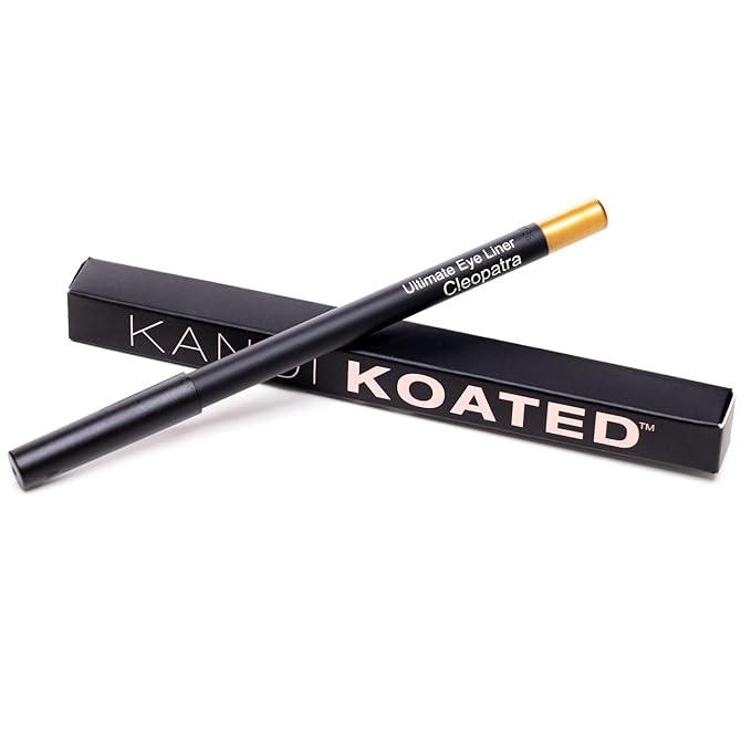 Kandi Koated Amp Eyeliner Pencil [Cleopatra] Metallic Eyeliner Pencil | Water-Resistant Colored Eye Pencil | Paraben-Free, Cruelty-Free | Beauty & Makeup
