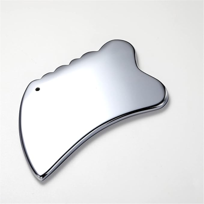 Terahertz Guasha Scraper Facial Massager Gouache Scraper Face Massage Slimming Tool Skincare Beauty Gua Sha Board Energy Ston