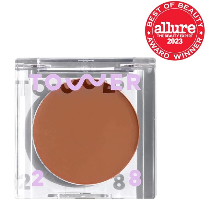 Tower 28 Sculptino Soft-Matte Cream Contour and Bronzer - Clean, Cruelty-Free Face Makeup – Sensitive Skin Safe - Shade: Getty, Light Medium with Neutral Undertones, 0.16 FL Oz / 4.5 mL