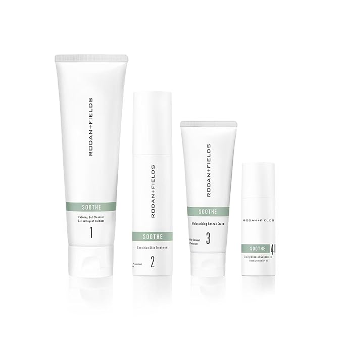 Rodan and Fields Soothe Regimen for Sensitive, Irritated Skin and Facial Redness