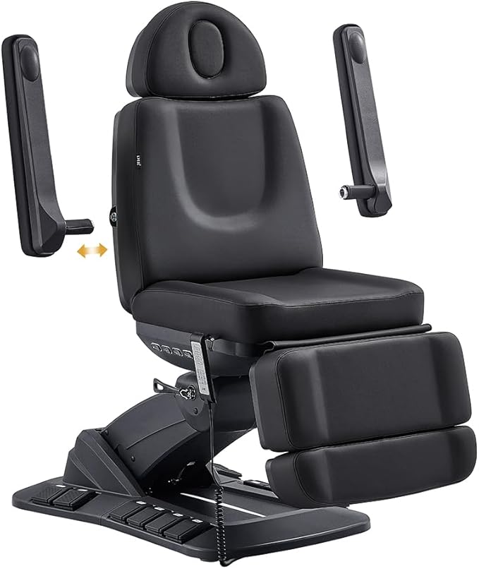 Dir Beauty Spa Medical Treatment Chair 4 Motor Electrical Facial Medical Spa Tables with Rotating Seat Aurora