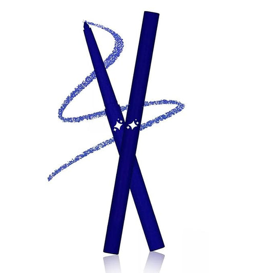 Navy Blue Eyeliner Waterproof Navy Blue Eyeliner Pencil Retractable blue eyeliner Smudge-proof Long Lasting Hypoallergenic (07# navy blue shimmer)