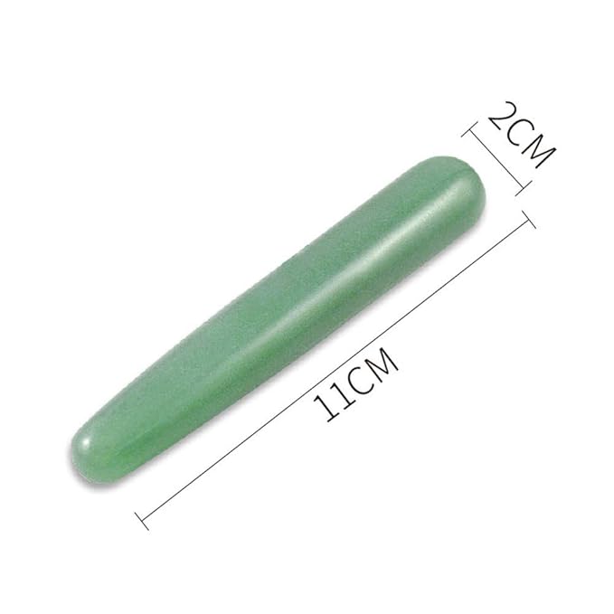 Gua Sha Massage Tools Jade Manual Stick Deep Tissue Natural Facial Tool for Full Body Meridian Pain Relief