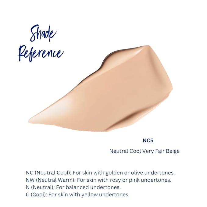 Best Bronze Bombshell Body Makeup - Tattoo Cover Up Makeup & Body Foundation Waterproof - Tattoo Concealer Waterproof for Scars, Varicose Veins Cover Up & Leg Foundation (NC5 Very Fair Beige)