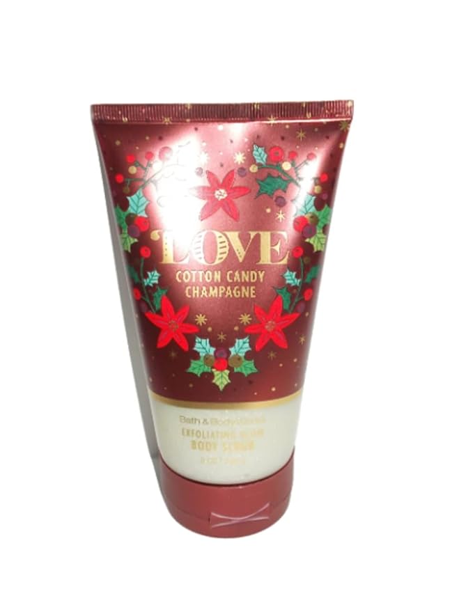 Bath and Body Works Creamy Body Scrub 8 Ounce (Cotton Candy Champagne)