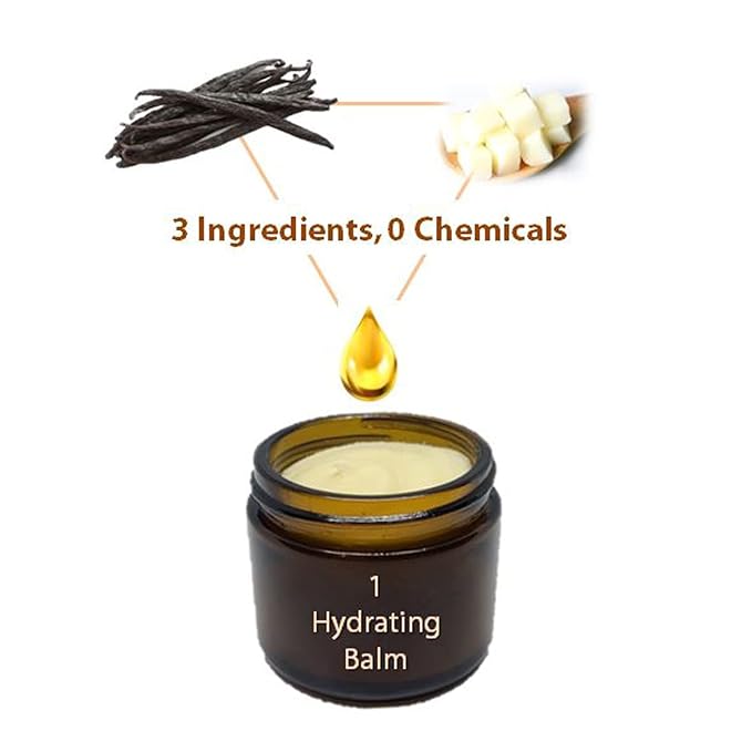 Vintage Tradition Beef Tallow All Purpose Balm - Healing, Hydrating Mild Vanilla Skin Care Salve Replaces Body Lotion, Hand Cream, More - Essential Oil, Olive Oil, and Grass-Fed Tallow, 2 fl. oz.