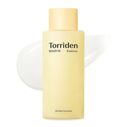 Torriden SOLID IN Ceramide Essence 100ml (3.38 fl. oz.) | For Deep Hydration, Moisturizing, Improving Skin Barrier | 5 Types of Ceramides & Panthenol for Dry and Sensitive skin