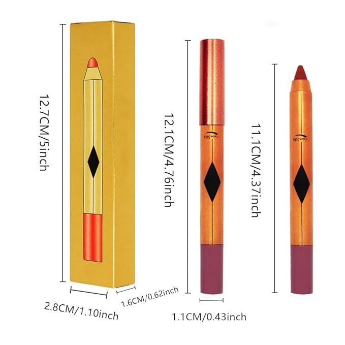 Light Purple Lip Liner Pencil, Smooth Matte Lipstick Crayon with Lip Pencil Sharpener for Women, Velvet Smudge Proof Smudgeproof Waterproof No Transfer Makeup Forever Lipliner 504#