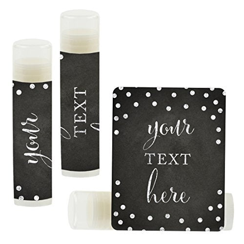 Andaz Press Personalized Lip Balm Party Chalkboard,