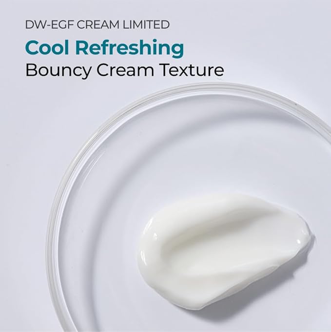 EASYDEW DW-EGF Cream Limited 2.36 oz - Anti-Aging Moisturizer with Human Epidermal Growth Factor & Hyaluronic Acid Collagen to Rejuvenate & Regenerate Cells, Softer Skin, Light weight Refreshing Cream