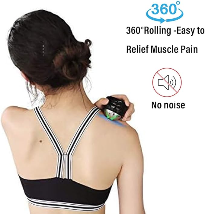 Cold Massage Roller Ball - Gifts for Men Women Teens Boys，Stays Cold for 6 Hours, Home Office Travel Essentials,Sports Fitness Relaxations Gift,Rapidly Relieve Muscle Pain and Tension