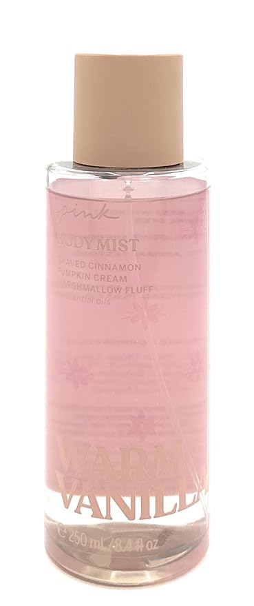 Victoria's Secret Pink Fragrance Body Mist Warm Vanilla 8.4 Fl Oz