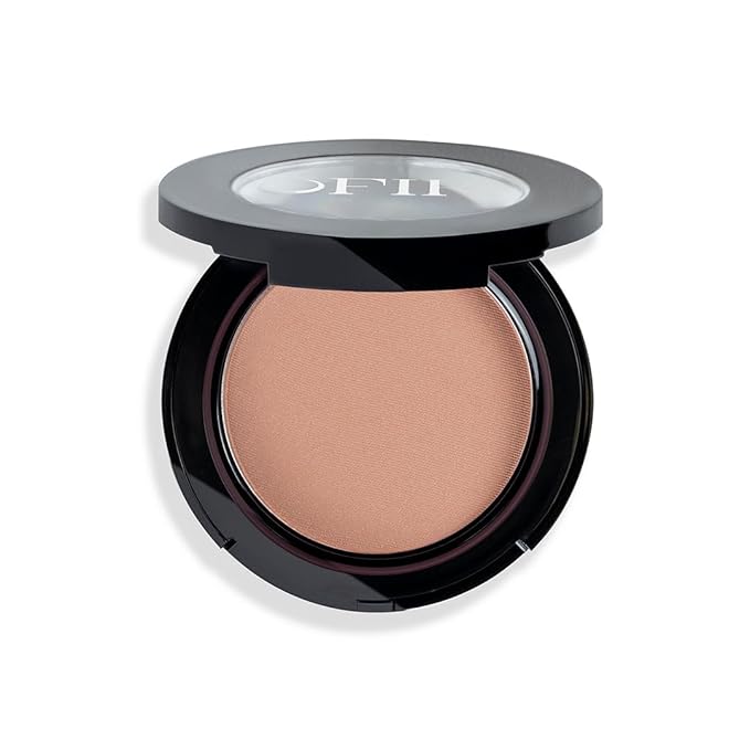 OFIR Elation Powder Blush – Buildable & Highly-Pigmented, Line-Blurring Formula for a Smooth Finish Long-lasting, Lightweight Blush Powder 0.13 oz (Longan Berry - Bronzed Nude Shade)