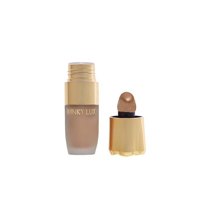 Winky Lux Cheeky Rose Liquid Sculpt - High Pigment Weightless Liquid Bronzer & Contour, Effortlessly Blendable, Lightweight Velvet Finish, Long Lasting Color, Light Tan Bronzer, Amalfi