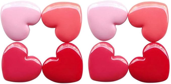 RONRONS 8 Pack Empty Eyeshadow Palette Mini Heart
