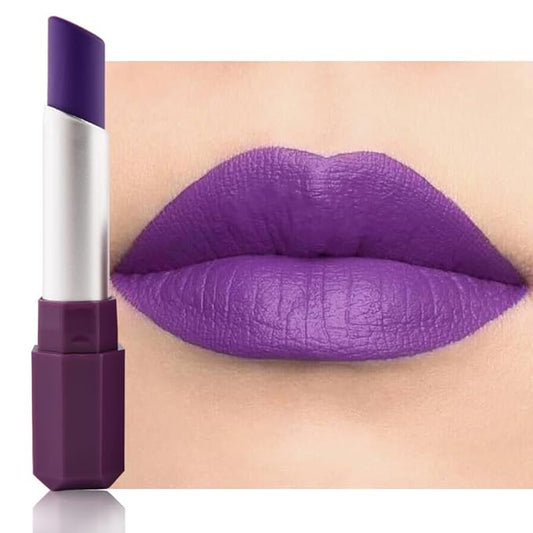 Grape Purple Matte Lipstick for Women - Pigmented Lip Crayon & Face Paint Stick for Everyday Halloween Birthday Party Wear, Younger-Looking Lip Gloss Makeup, Lápiz labial morado para mujer 11