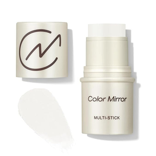 Multi-Use Makeup Stick - Blush, Lipstick, Eyeshadow & Highlighter For All Skin, Buildable Color, Long-Lasting, Lightweight, Natural Soft Finish(63 White Matte), 0.158 oz