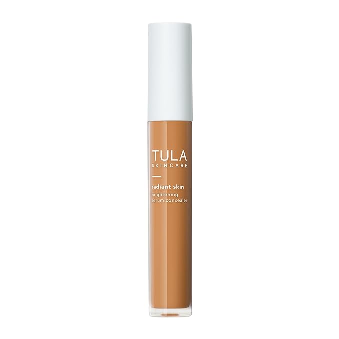 TULA Skin Care Radiant Skin Brightening Serum Concealer - Conceals Dark Circles & Discoloration, Longwearing & Crease-Resistant, Brightens the Appearance of Skin Over Time, Shade 150, 0.18 fl oz.